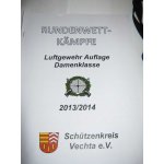 2014 04 05 Abschluss RWK LG Auflage Damen  Schuetzen